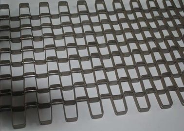 良い価格 ステンレス鋼のコンベヤーのチェーン ベルトの銀の高温抵抗力がある乾燥する食糧 オンライン