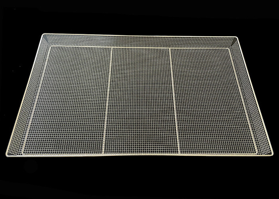 400 × 600 mm ワイヤ Mesh トレイ 食品の乾燥のためのステンレス鋼の絞り込み