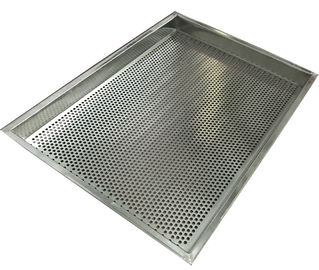 2.0mmの厚さを焼く316ステンレス鋼の網の皿のオーブンの金属Perforatted