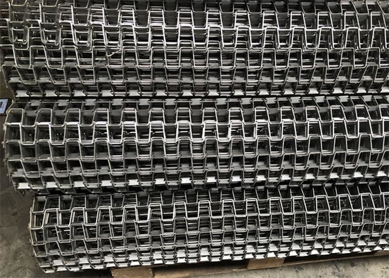 良い価格 ステンレス鋼304 ハニーコムコンベアベルト 大壁 ハニーコム フラットストライプワイヤーメッシュベルト オンライン