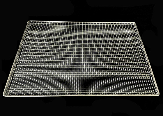 良い価格 食品グレード 18x26 インチステンレス鋼 316 メタル 溶接 孔付き 乾燥 トレイ 草 オンライン