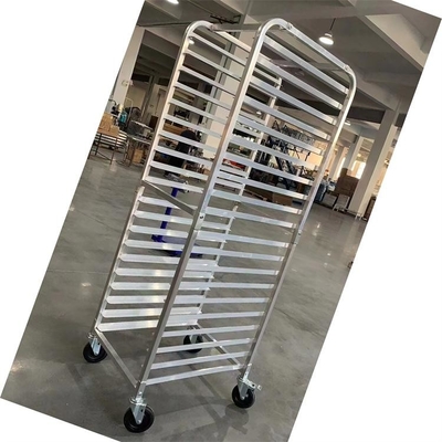 良い価格 15 18 20 レベル パン屋 トラック アルミ合金 パン 冷却 パン屋 トラック GN コンテナ プレート パン ラックカート オンライン