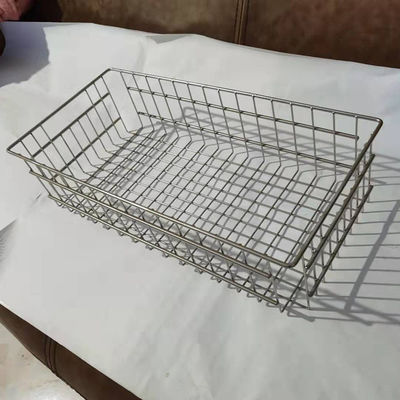 食品級 ステンレス鋼のローズドワイヤ網のバスケット パンを保管する
