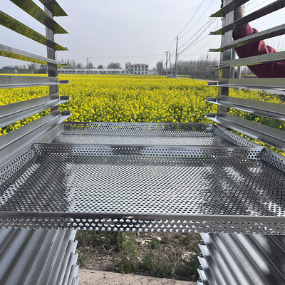 熱耐性 組み立て 20 トレイ 304 ステンレス スチール 脱水器 マンゴアナナナスのための果物乾燥用車