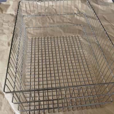 高品質の 64x45x30cm ステンレス鋼の 溶接線網のバスケット パン