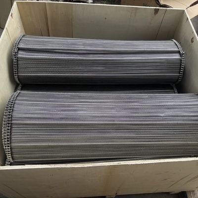 耐熱性SS 304 310ステンレス鋼スパイラルワイヤーメッシュコンベアベルト