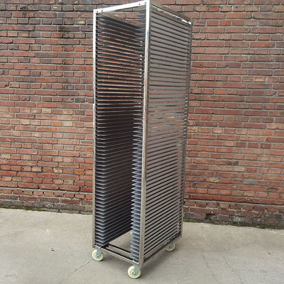 良い価格 重荷 30 層 304 ローટરીオーブンのためのステンレス鋼パン屋ラックトレイ オンライン