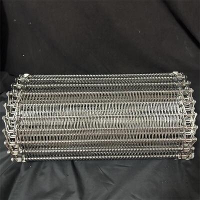 良い価格 Stainless Steel Freezing Food Conveyor 304 Stainless Steel Spiral Balance Mesh Belt オンライン
