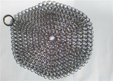 良い価格 調理器具のクリーニング、丸型のための7インチのステンレス鋼のChainmailのスクラバー オンライン