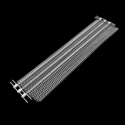 良い価格 カスタム 連続食品 ss304 メタル 炭素 鋼 ビスケット ピザ オーブン パン屋 チェーン スパイラル ワイヤー メッシュ メタル メッシュ ベルト オンライン