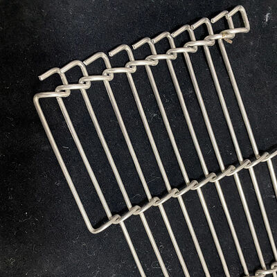 良い価格 316 ステンレス鋼 Z 字型エンローバーフラットワイヤーメッシュチェーンはしごチョコレートコーティング機エンロービングオーブンピザコンベアベルト オンライン