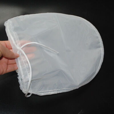 食品グレード 10 20 25 40 70 90 150 400 500 ミクロン ナイロンメッシュフィルターバッグ 野菜油 チーズ 茶 液体ろ過用