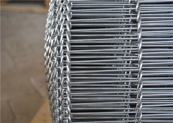 圧力抵抗のステンレス鋼のコンベヤー ベルト、ワイヤー コンベヤー ベルトのよい安定性