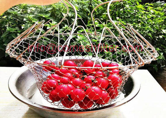 驚嘆の揚がることを蒸気を発する多目的シェフのバスケット洗浄を流出させます