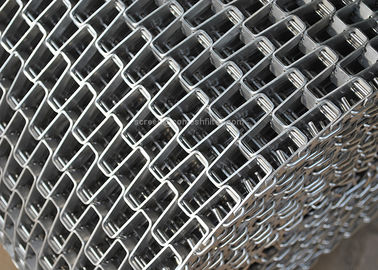 良い価格 蜜蜂の巣の金網のコンベヤー ベルト、締めつけられた端が付いている金属の網ベルト オンライン