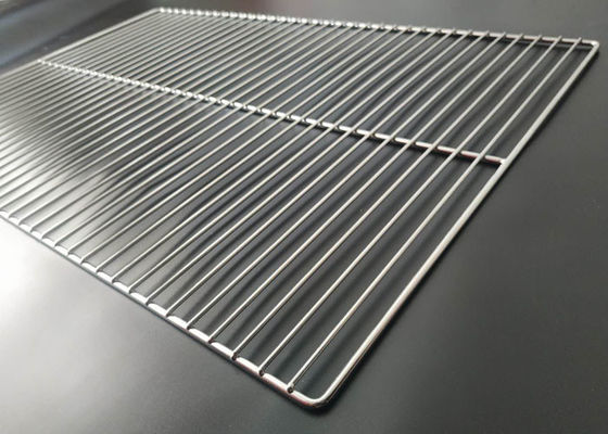 パネルを調理する食品等級60x80cmの等級ワイヤー棚のベーキング パン屋のパン