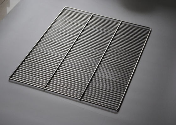 12.7x10.5インチのグリルの金網の皿、冷却のベーキング鋼鉄網の皿