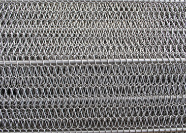 良い価格 凍結の魚の食品等級は運転されるコンベヤー ベルト2.0mmの鎖によって螺線形になります オンライン