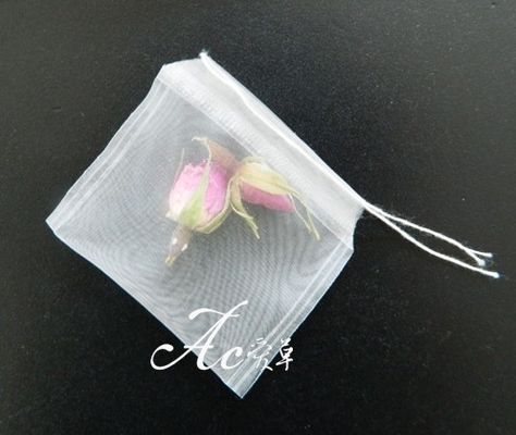 再使用可能な100つを200ミクロン茶のためのナイロン フィルター生地袋カスタマイズしなさい