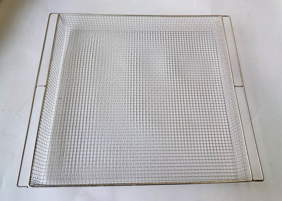 良い価格 Oem Bbqのグリルの網2mmの穴18x26のインチのステンレス製の焼ける皿 オンライン